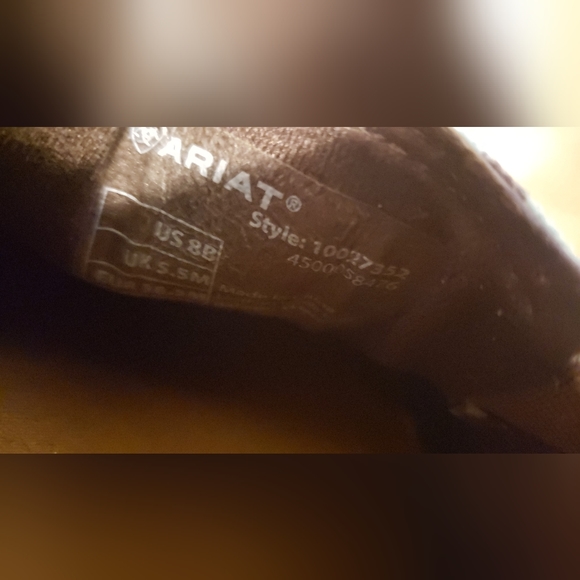 COPY - Ariat shoes 8 - Picture 4 of 4